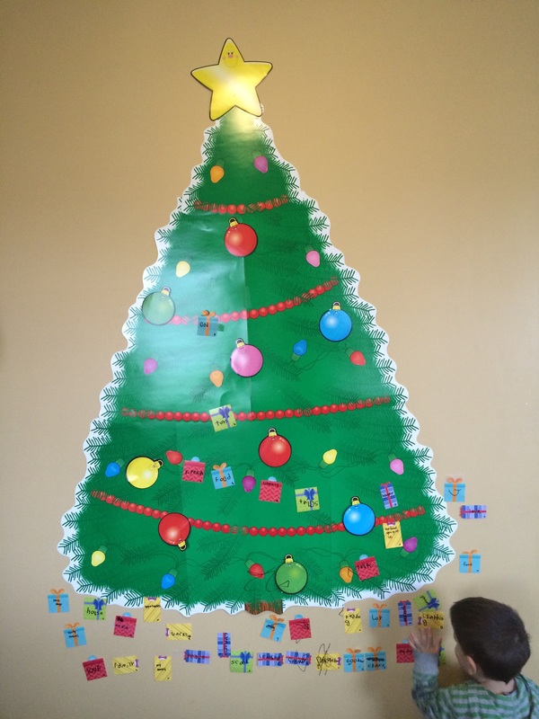 Gratitude Christmas tree
