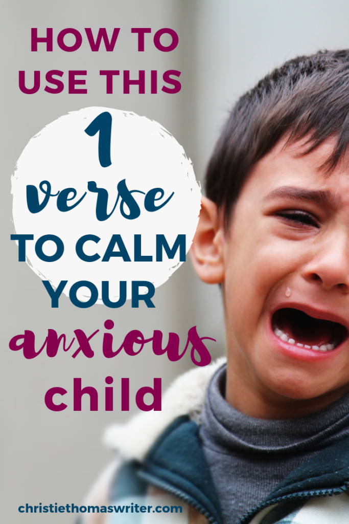A prayer for raising godly children with anxiety | Bible verses to help kids with anxiety | Childhood anxiety and Christian parenting | #Christianparenting #familydiscipleship #Bibleverse #prayer