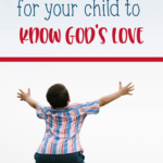 Are your children struggling? Here's a verse to pray over your children to help them know God's deep love for them. #Bible #prayer #Christianparenting