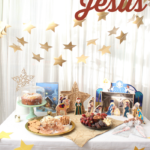 Christmas birthday party for Jesus | Activities, snacks, and party planning for a one-of-a-kind Christmas party for kids! | Experience the Nativity story in a whole new way. #advent #nativity #christmasparty