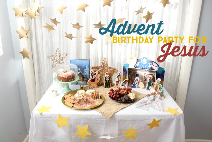 Activities, snacks and crafts for a birthday party for Jesus