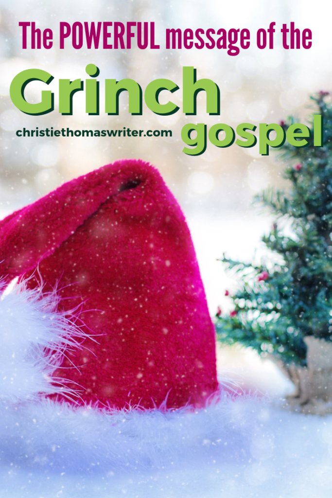 What is the gospel? We can learn its elements from Dr. Seuss' "Grinch" story, and see how they compare to the Christmas story in the Bible. Use this with children or adults, at home or in Sunday School. #Christianparenting #familydiscipleship #Christianmom #gospel #Bible