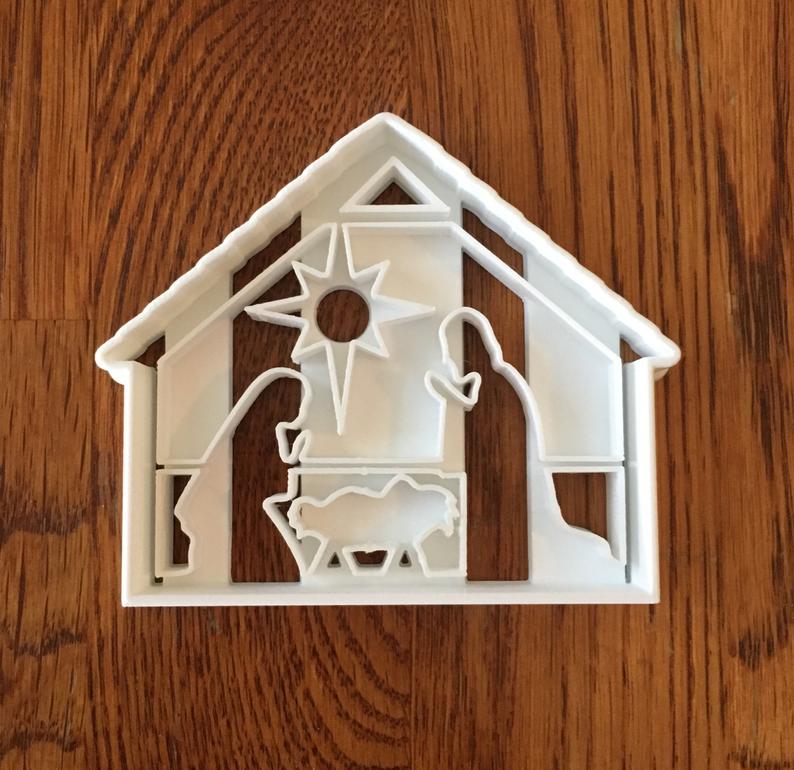 nativity-themed cookie cutters