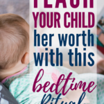 God loves and accepts your child unconditionally. Here's a great bedtime routine to help her really understand that concept. Plus a review of "Audrey Bunny" by Angie Smith. #Christianmom #parenting #kidlit