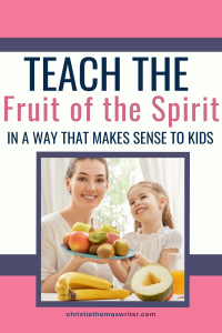 fruit of the Spirit for kids - pin