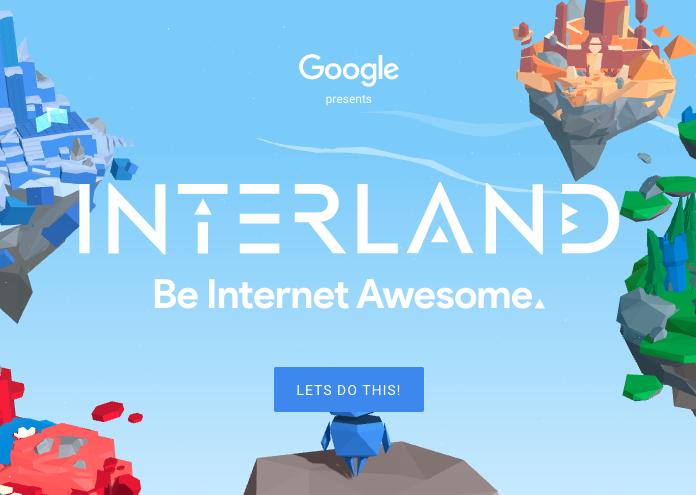 Play "be internet awesome"