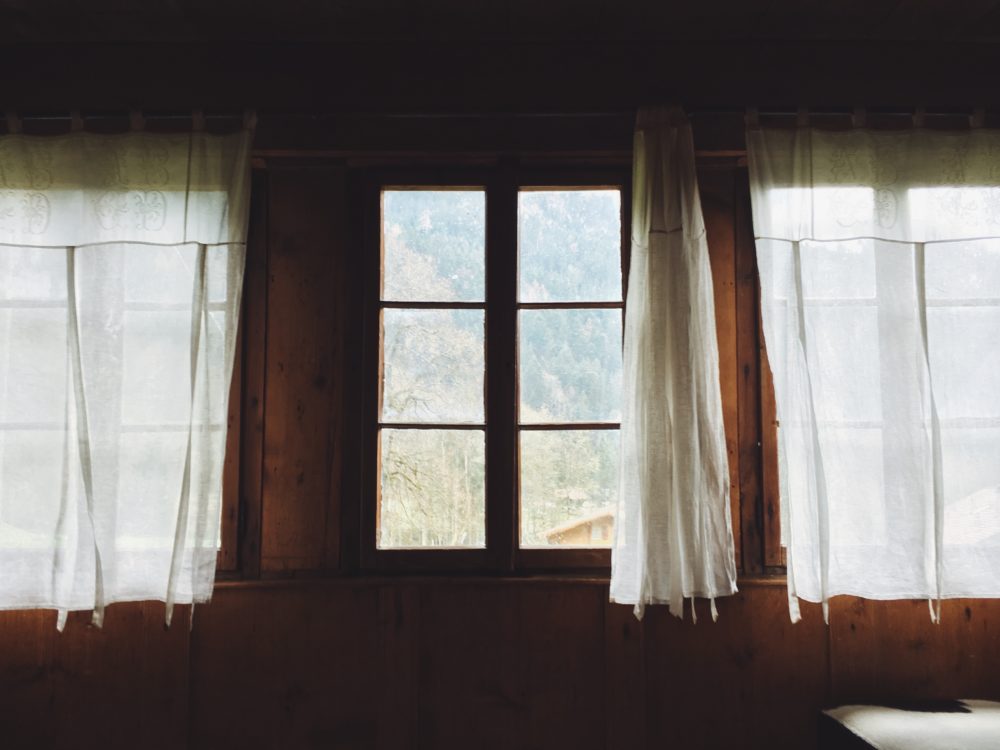 how an old curtain changes the way we see God