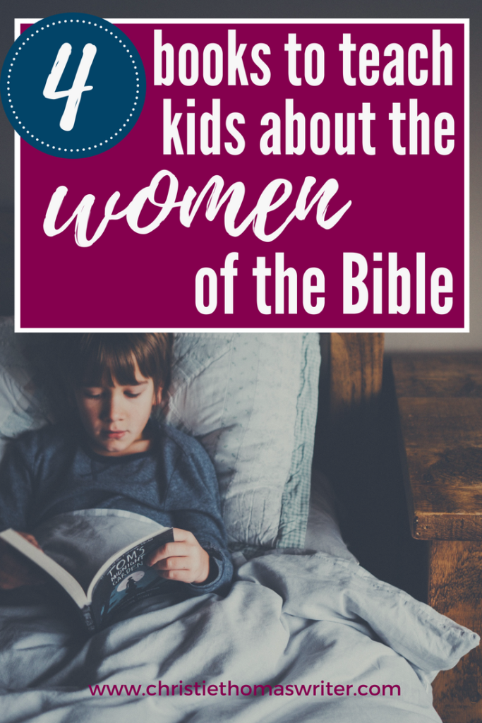 Use these books to teach your kids about the amazing women in the Bible! #familyfaith #Christianmom #familygoals