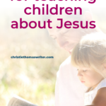 Teaching children about Jesus can feel daunting, but if this one tip can make all the difference! Learning to establish a routine of faith is key for raising children in the Christian faith. #Christianparenting #Christianmom