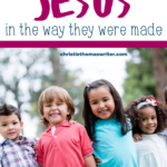 Children's relationship with God is important! Learn how to teach a child about God in ways that connect with their learning styles and Sacred Pathways. This idea will truly help in the spiritual upbringing of a child. #Christianparenting #sacredpathways