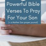 Bible verses to pray for your son