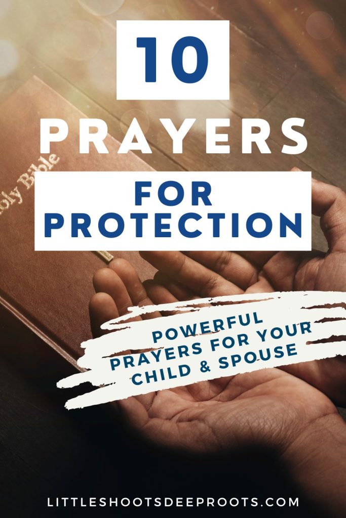 Pinterest graphic: 10 Prayers for Protection